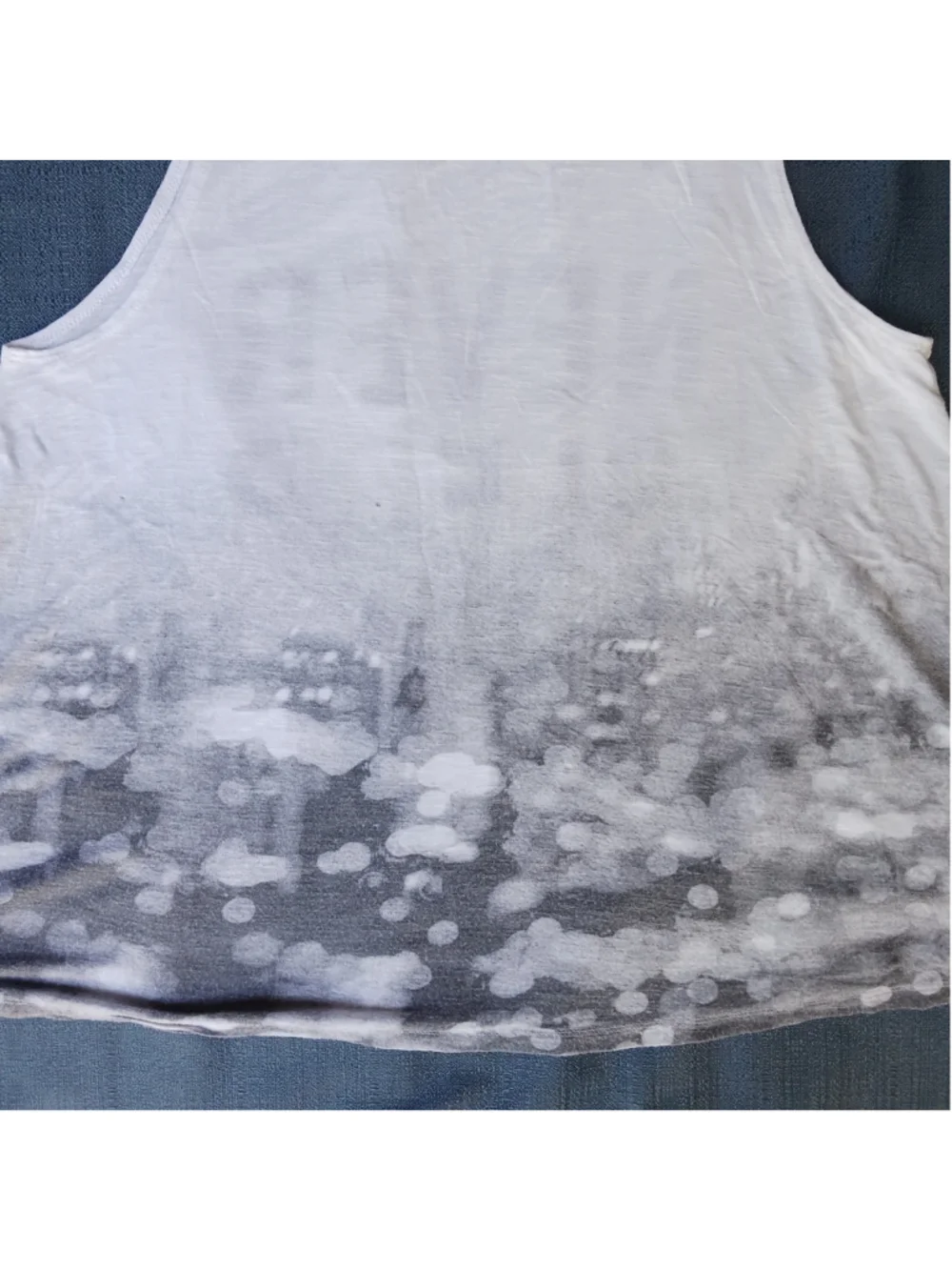 Vintage Abercrombie & Fitch Never Sleep Women's S Tank Top White Relaxed Fit